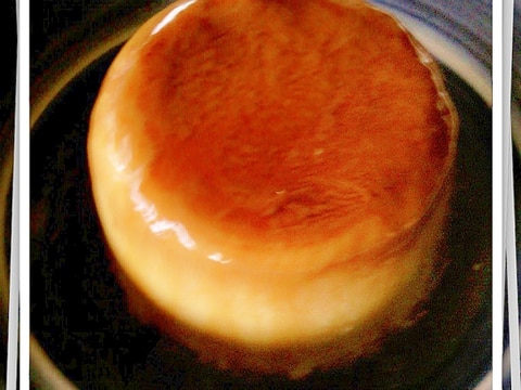 レンジで５分　マグカップで作る豆乳カスタードプリン